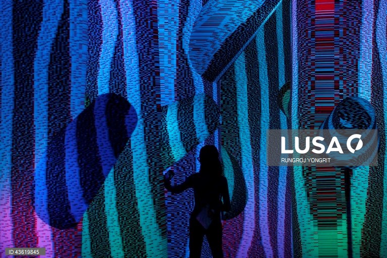 Tailândia: Exposição de arte interativa em Banguecoque