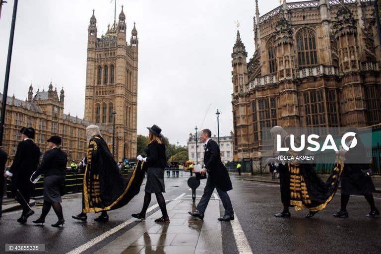 Londres: Início do ano judicial em Westminster.