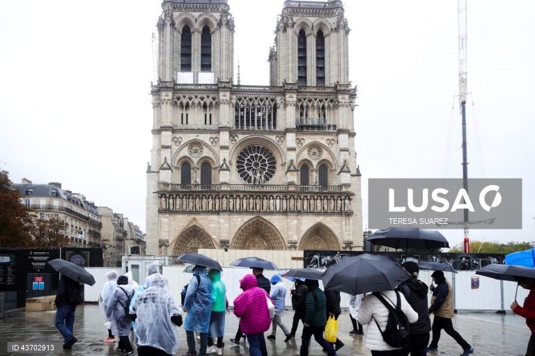 França em estado de alerta devido à tempestade Kirk que se desloca pela Europa