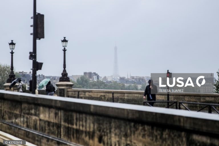 França em estado de alerta devido à tempestade Kirk que se desloca pela Europa
