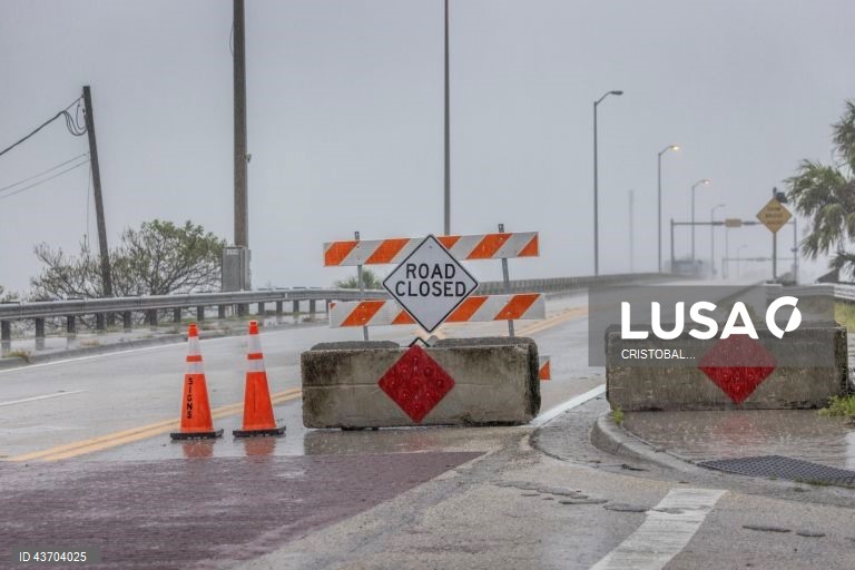 Passagem do furacão Milton pela Flórida