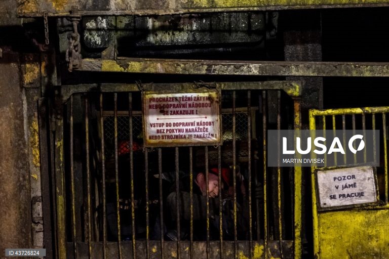 República Checa: Mina de carvão em Stonava