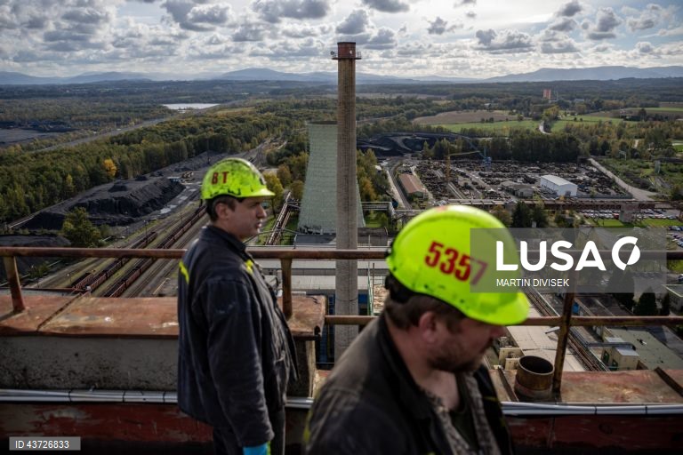 República Checa: Mina de carvão em Stonava