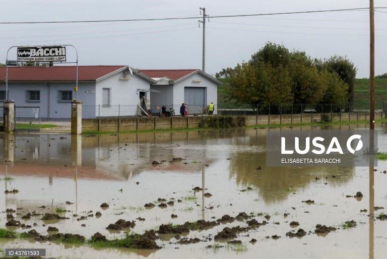 Itália: Inundações na região de Reggio Emilia