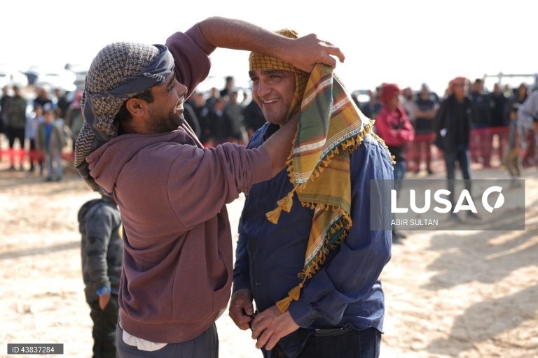 Israel: primeira corrida oficial de camelos beduínos no deserto do Negev