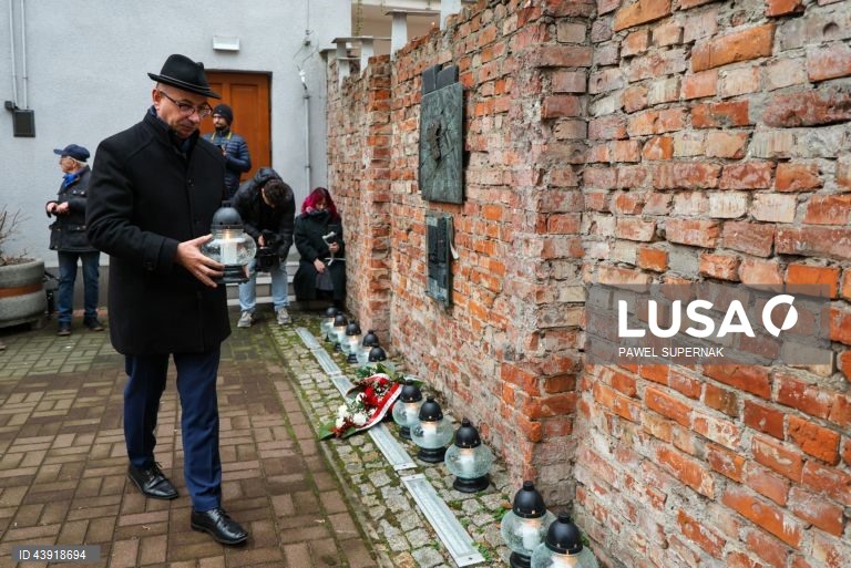 84º aniversário do encerramento do Gueto de Varsóvia.