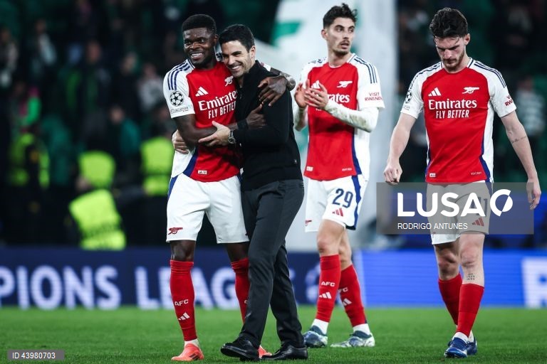 O Sporting sofreu hoje a primeira derrota na edição 2024/25 da Liga dos Campeões em futebol, ao ser goleado por 5-1 na receção aos ingleses do Arsenal, em encontro da quinta jornada da fase de liga.