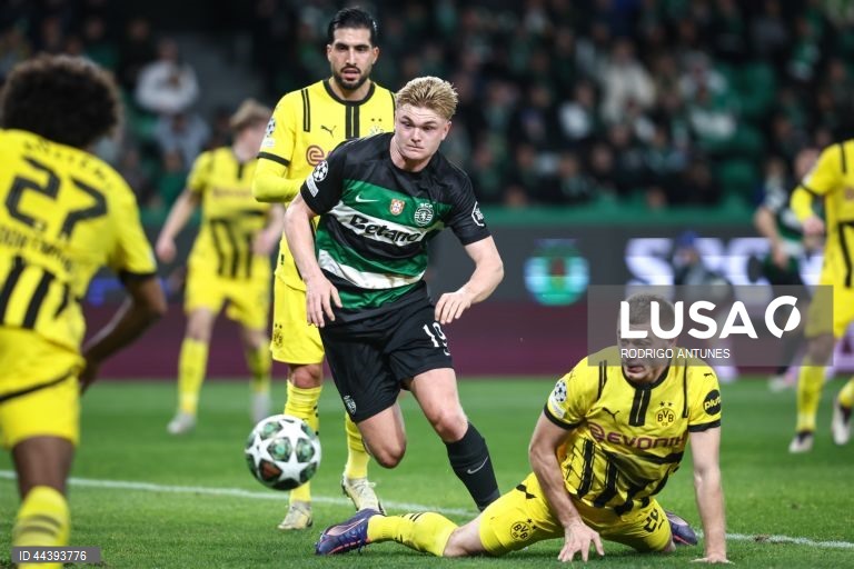 Futebol: Liga dos Campeões - Sporting vs Borussia Dortmund 