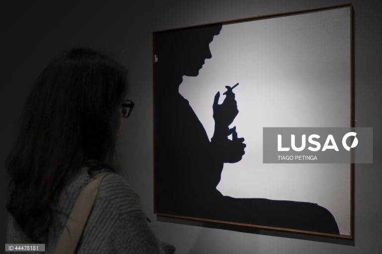 Visita de imprensa às exposições "31 Mulheres. Uma Exposição de Peggy Guggenheim", com curadoria de Patricia Mayayo, e "Uma deriva atlântica. As artes do século XX", com curadoria de Núria Enguita e Marta Mestre, e assessoria científica de Mariana Pinto dos Santos no  Museu de Arte Contemporânea/Centro Cultural de Belém em Lisboa, 25 de fevereiro de 2025. TIAGO PETINGA/LUSA