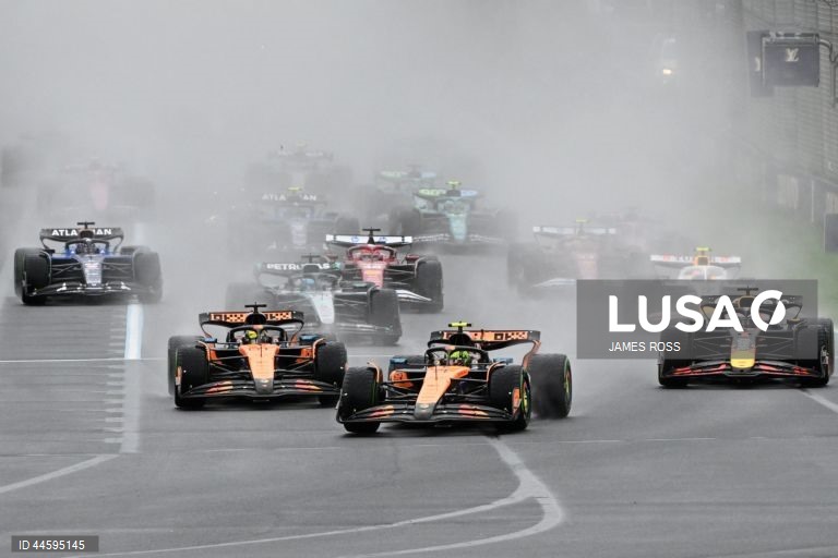 Piloto britânico Lando Norris (McLaren) vence Grande Prémio da Austrália de Fórmula 1