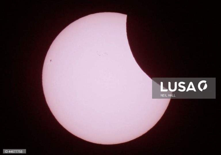 Partial solar eclipse 