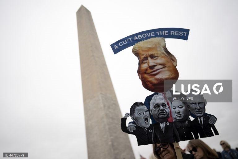 EUA: 50 Estados, 50 protestos a nível nacional contra as políticas do Presidente Trump