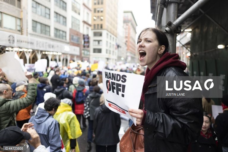 EUA: 50 Estados, 50 protestos a nível nacional contra as políticas do Presidente Trump