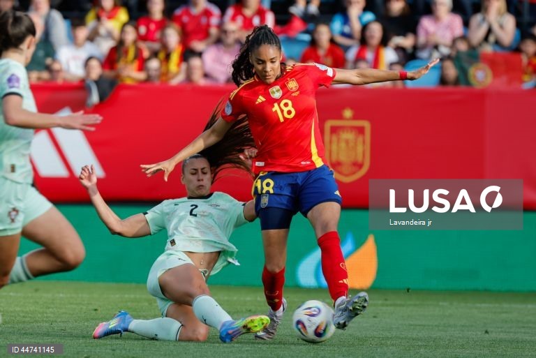 Portugal foi hoje goleado por 7-1 pela campeã mundial em título Espanha, em encontro da quarta jornada do Grupo A3 da Liga das Nações feminina de futebol, disputado no Estádio Balaídos, em Vigo.