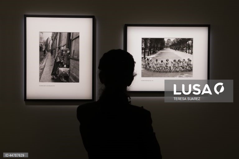 Exposição "Doisneau. Instants Donnes" no Museu Maillol em Paris.