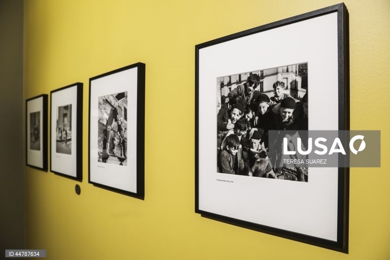 Exposição "Doisneau. Instants Donnes" no Museu Maillol em Paris.