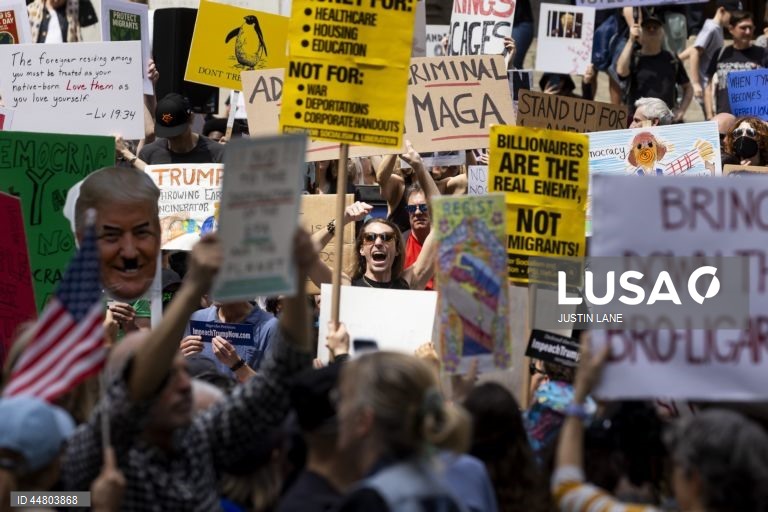 EUA: Manifestação do Dia Nacional de Acção