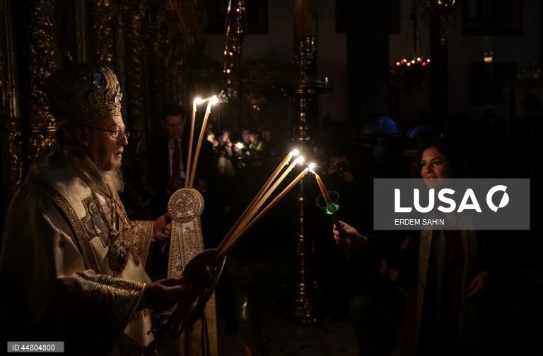 Mundo: Celebração da Páscoa ortodoxa