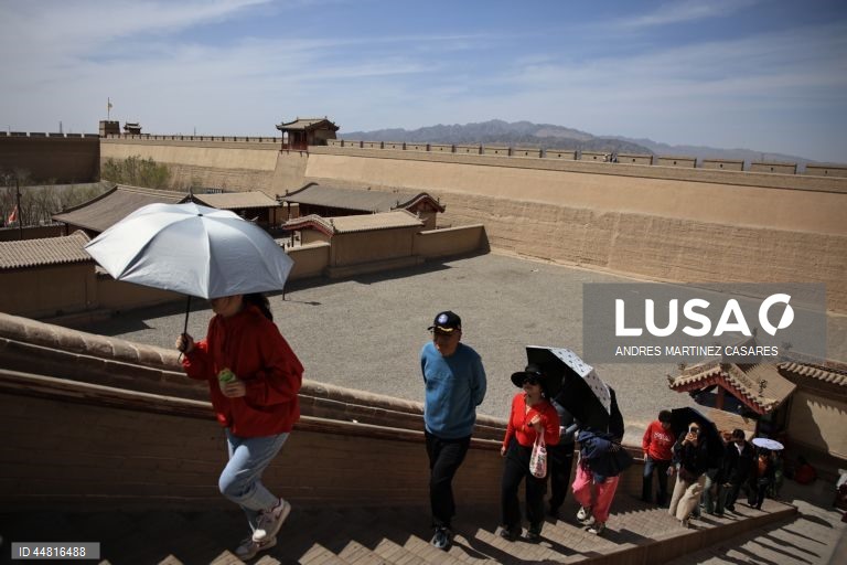 China: Cidade Fortaleza de Jiayuguan