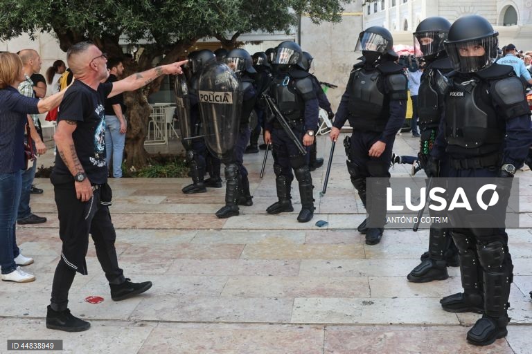 25 de Abril: Manifestação da extrema-direita em Lisboa