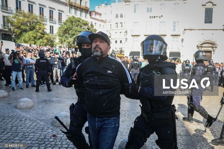 25 de Abril: Manifestação da extrema-direita em Lisboa