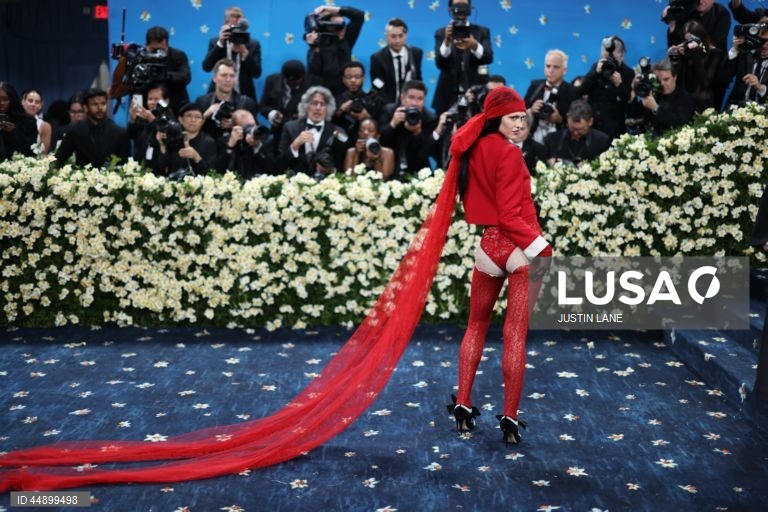 EUA: Met Gala 2025 em Nova Iorque