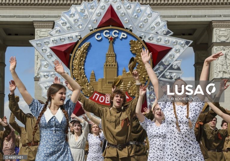 Moscovo: A “Valsa da Vitória” assinala o Dia da Vitória