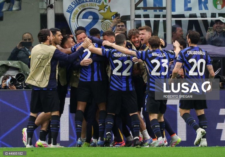 O Inter Milão apurou-se hoje para a final da Liga dos Campeões de futebol pela sétima vez, após vencer o FC Barcelona por 4-3, no prolongamento, depois do 3-3 no final do tempo regulamentar, na segunda mão das meias-finais.