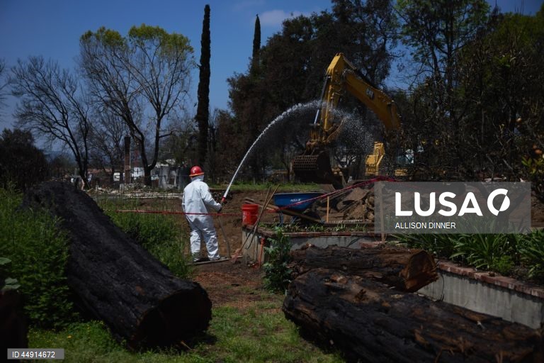 EUA: Área de Los Angeles devastada pelos incêndios de janeiro deste ano