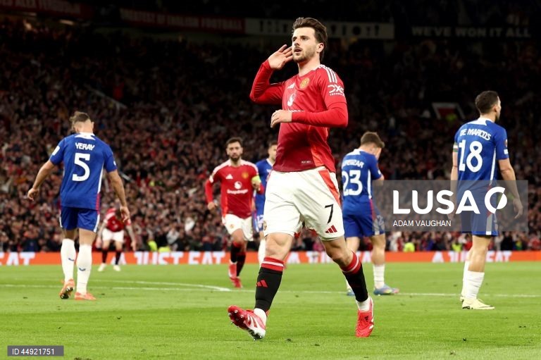 Os ingleses do Manchester United, treinado pelo português Ruben Amorim, e do Tottenham garantiram hoje o apuramento para a final da Liga Europa de futebol, ultrapassando Athletic Bilbau e Bodo/Glimt, respetivamente, nas meias-finais.
