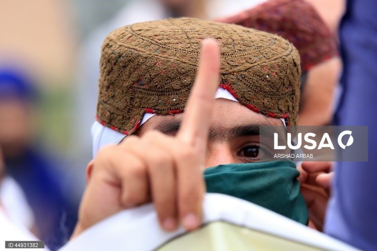 Paquistão: Manifestação anti-Índia em Peshawar
