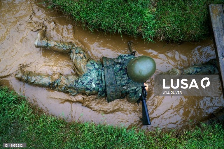 EUA: Exercícios da marinha em Maryland