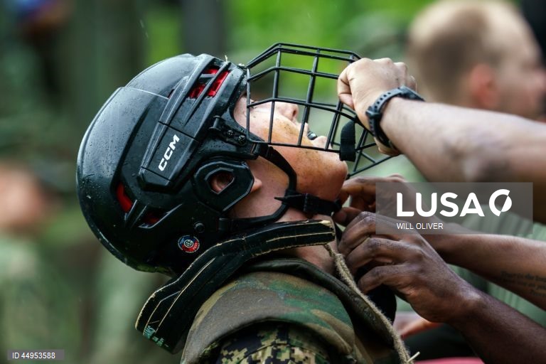EUA: Exercícios da marinha em Maryland