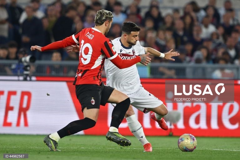 Futebol: Bolonha vence o Milan e conquista a Taça de Itália