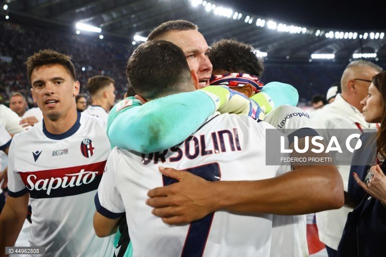 Futebol: Bolonha vence o Milan e conquista a Taça de Itália