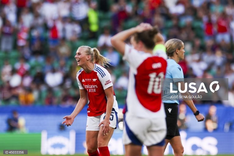 Futebol: Arsenal vence o Barcelona e conquista a Liga dos Campeões Feminina