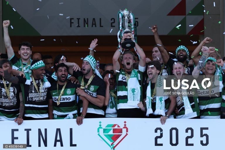 Futebol: Sporting vence o Benfica e conquista a Taça de Portugal