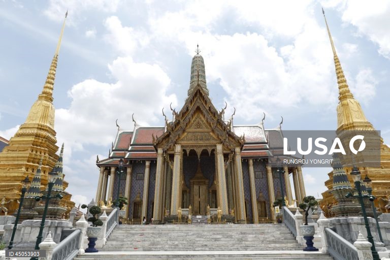 Tailândia: Templo do Buda de Esmeralda em Banguecoque