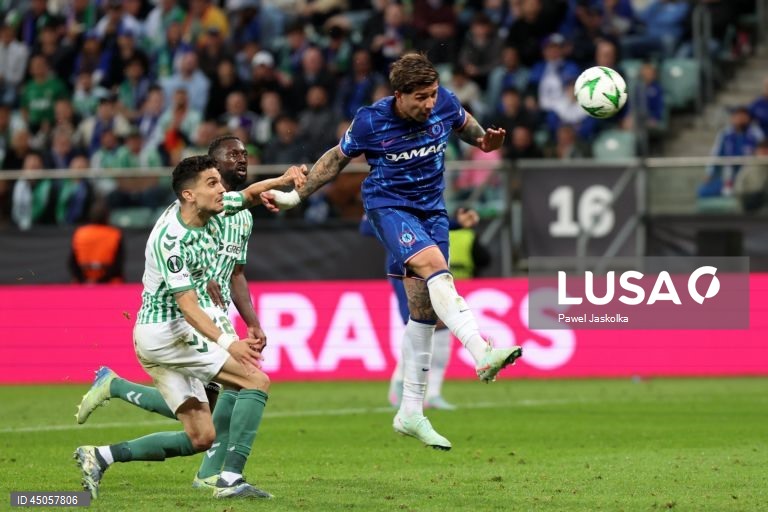 Futebol: Chelsea vence Betis e conquista a Liga Conferência 