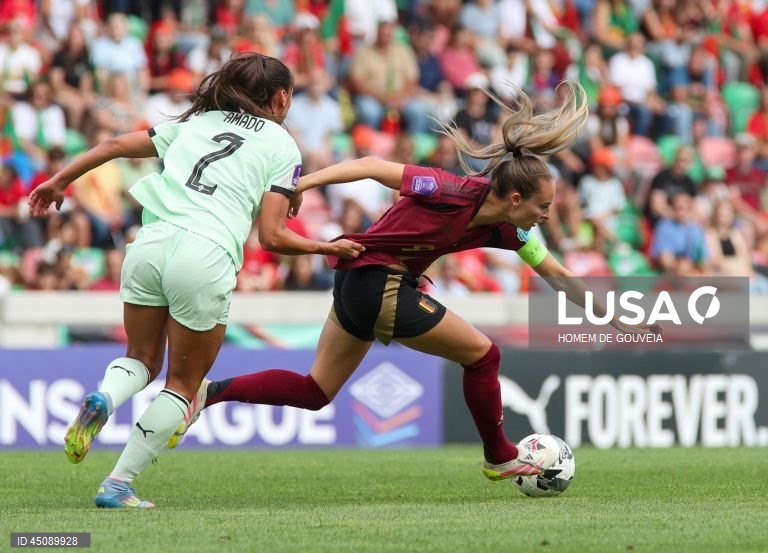 Futebol: Liga das Nações feminina - Portugal vs Bélgica