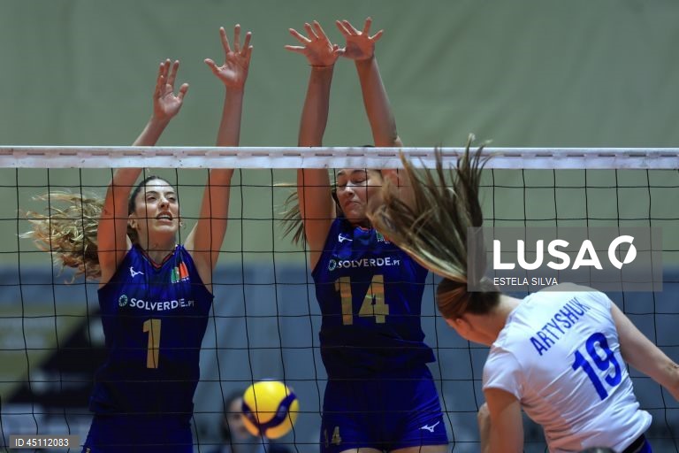 Voleibol: European Golden League feminina - Ucrânia (3-1) Portugal