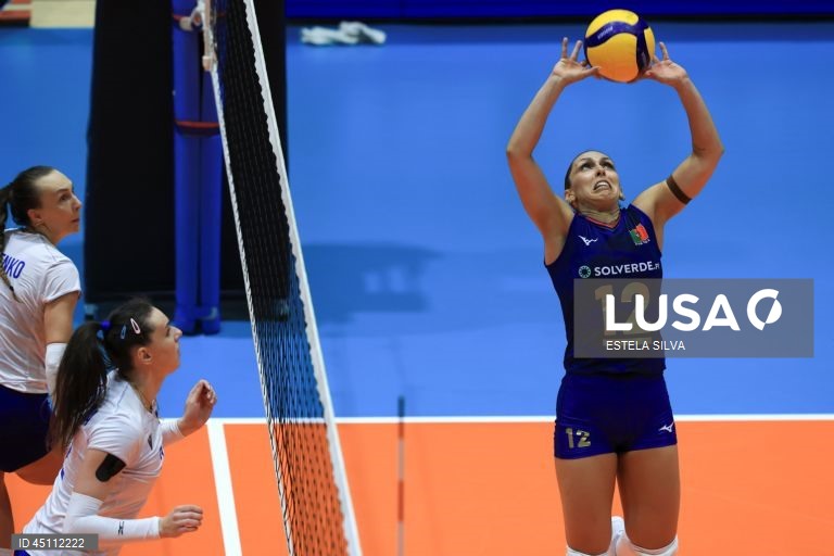 Voleibol: European Golden League feminina - Ucrânia (3-1) Portugal