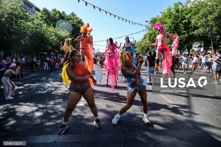 Lisboa: 26.ª Marcha do Orgulho LGBTI+ de Lisboa