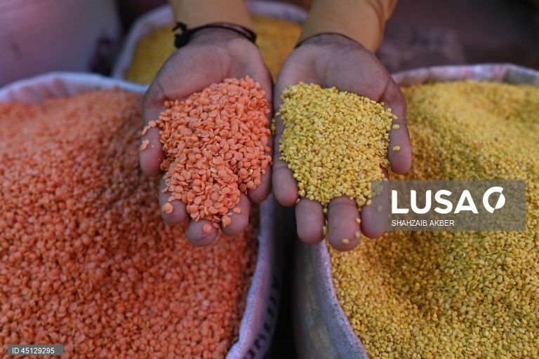 Paquistão: Mercado local em Carachi