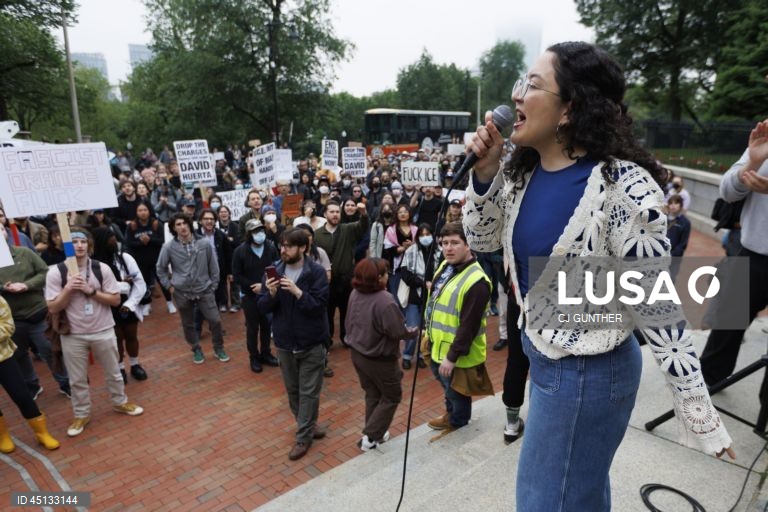 EUA: Manifestação em Boston contra a deportação de imigrantes
