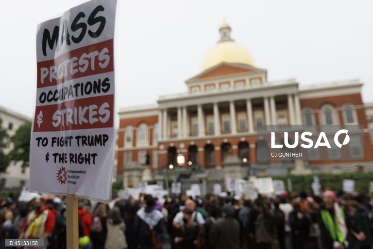 EUA: Manifestação em Boston contra a deportação de imigrantes