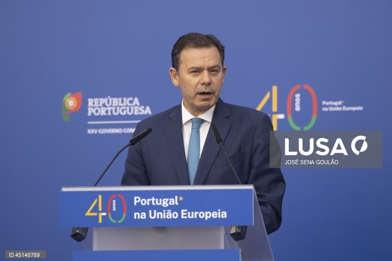 Lisboa: Cerimónia dos 40 anos da assinatura de Portugal do Tratado de Adesão às Comunidades Europeias
