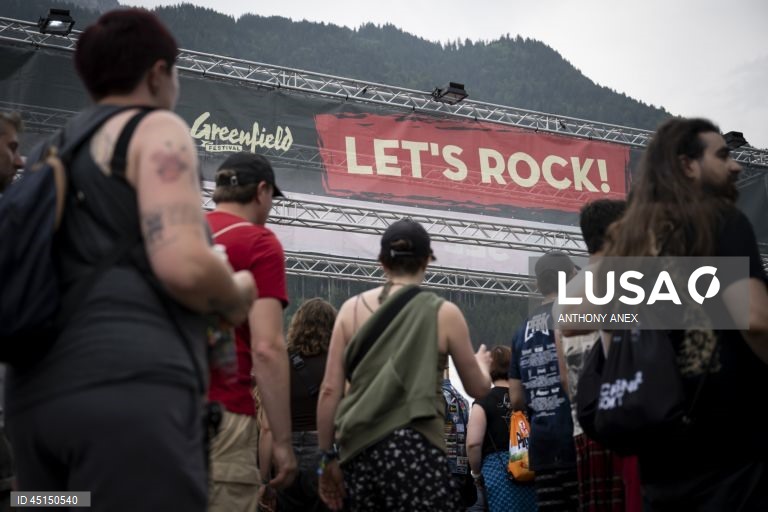 Suiça: Festival Greenfield em Interlaken