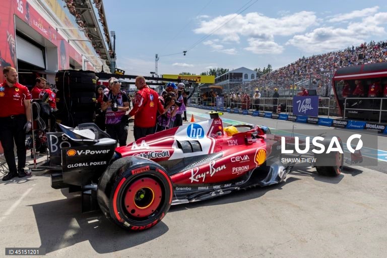 Automobilismo: F1 - treinos para o Grande Prémio do Canadá