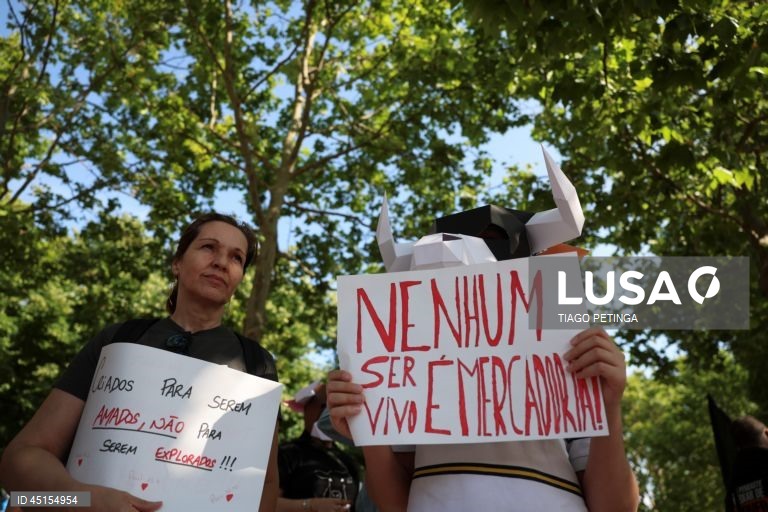 Marcha do Dia Internacional da Consciencialização contra o Transporte de Animais Vivos